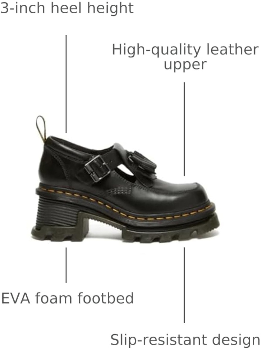 Dr. Martens womens Corran Mary Jane - Picture 11 of 15